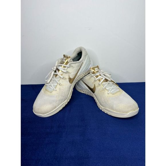 Nike Metcon 3 White Gold. Women Size 8 - Picture 3 of 11
